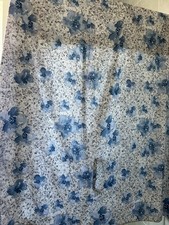 Shower curtain blue for sale  Fuquay Varina