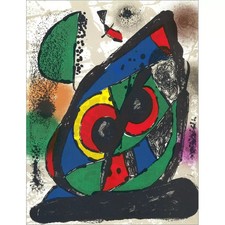 Miro joan lithographie d'occasion Miro joan lithographie d'occasion  France