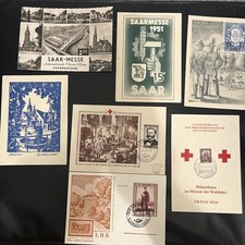 Saar sonderkarten postkarten gebraucht kaufen  Backnang