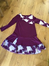 Ladies aubergine floral for sale  SOMERTON