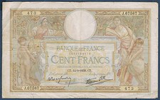 100 francs merson d'occasion  France