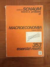 Macroeconomia. collana schaum usato  Arezzo