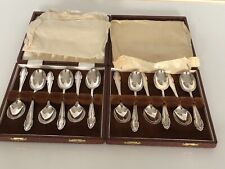 Cased sets silver for sale  FALKIRK