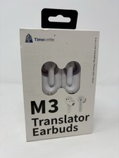 Fones de ouvido Timekettle M3 tradutor de idiomas - Tradução on-line/off-line - Branco comprar usado  Enviando para Brazil