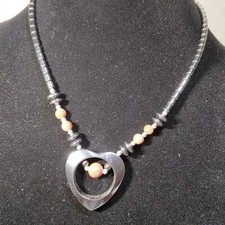 Hematite goldstone heart for sale  Hampstead