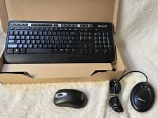 Teclado sem fio Microsoft 1000 modelo 1356 testado com mouse e receptor, usado comprar usado  Enviando para Brazil