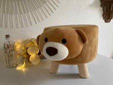 Tabouret peluche pouf d'occasion  Donnemarie-Dontilly