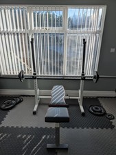 Weightlifting stand bench for sale  WIGAN