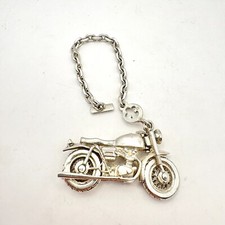 Motorcycle keychain silver d'occasion  Expédié en Belgium