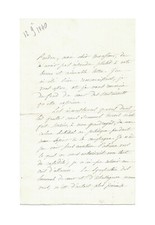 Alphonse lamartine lettre d'occasion  Versailles