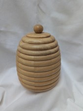 Wooden lidded container for sale  NEWPORT