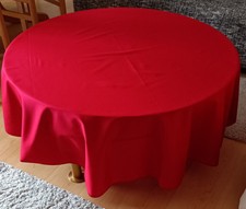 Tischdecke rot 150 gebraucht kaufen  Templin