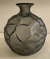 Lalique ormeaux vase for sale  New York