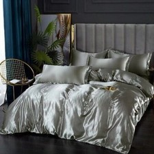 Nuevo Lujoso Juego de Cama Nórdico de Seda Hielo con Funda Nórdica y Pastilla segunda mano  Embacar hacia Mexico