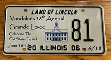 2006 illinois special for sale  Madison