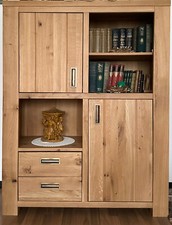 Highboard massivholz wildeiche gebraucht kaufen  Heide