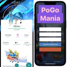 Shiny Zacian✨Go Fest 2025 Global Special Background✨mini PTC 20k✨ comprar usado  Enviando para Brazil