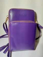 Borsa viola oro usato  Venegono Superiore