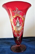 Vase verre rouge d'occasion  France