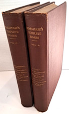 2 Volume Set of The Complete Works of William Shakespeare (1895) comprar usado  Enviando para Brazil