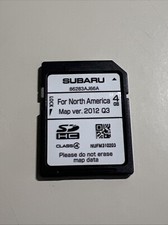 Cartão SD 86283AJ66A USADO PELO FABRICANTE DE EQUIPAMENTO ORIGINAL SUBARU dados de mapa GPS comprar usado  Enviando para Brazil