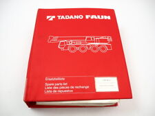 Faun ATF 60-4 Mobilkran Ersatzteilliste Ersatzteilkatalog Spare Parts List 1998 comprar usado  Enviando para Brazil