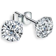 NOVO Brincos de Prata Esterlina 925 CZ Presente Unissex Hipoalergênico 2,5mm - 8mm, usado comprar usado  Enviando para Brazil