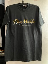 Camiseta promocional vintage Dean Markley Califórnia década de 1990 EUA cordas de guitarra, usado comprar usado  Enviando para Brazil