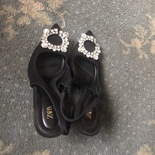 Zara black suede for sale  LONDON