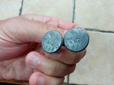 Rare boutons manchette d'occasion  Le Coudray-Montceaux