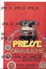 Pubblicita presse idrauliche usato  Palermo
