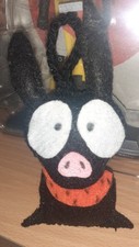 Peluche black pig usato  Giarre