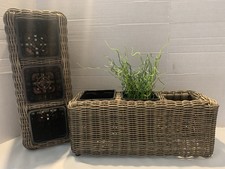 Poly rattan rectangular for sale  Ocala