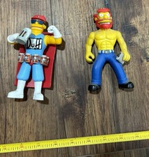 Boneco Duffman The Simpsons World Of Springfield Duff Beer & Willy  comprar usado  Enviando para Brazil