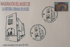 ESPAÑA 2013 Sobre matasello CONMEMORATIVO. Inauguración Museo Historia Urbana  comprar usado  Enviando para Brazil