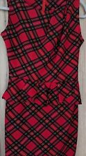 Dress red tartan for sale  BRIGHTON