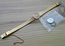 Seiko gold tone for sale  KING'S LYNN