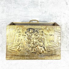 Vintage brass embossed for sale  Blountsville