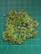 Peridot crystals unpolished for sale  ABERAERON