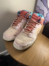 Tênis Nike SB Dunk Mid Social Status Strawberry Milk Masculino - Tamanho 11.5 comprar usado  Enviando para Brazil