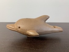 Estatueta de apito de flauta de golfinho terracota Studio Pottery, usado comprar usado  Enviando para Brazil
