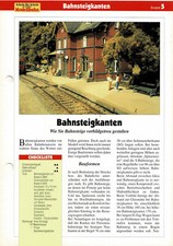 Bahnsteigkanten vorbildgetreu  gebraucht kaufen  Berlin