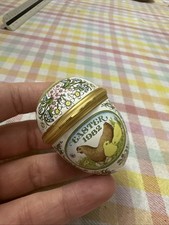 Caixa de ovos de Páscoa Halcyon Days esmalte inglês 1982 comprar usado  Enviando para Brazil