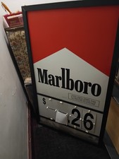Metal marlboro cig for sale  Fargo