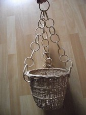 Hängekorb hängeampel rattan gebraucht kaufen  Plettenberg