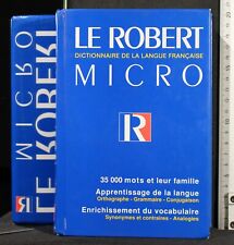 Robert micro. dictionnaire usato  Ariccia