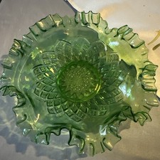 Jugendstil rüschenrand schale gebraucht kaufen  Vöhringen