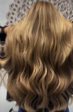 Corte de cabelo humano real rabo de cavalo pesado 13 em 11,2 oz de jovem fêmea, loiro mel comprar usado  Enviando para Brazil