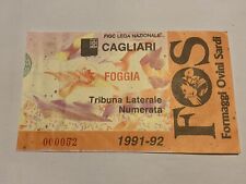 Cagliari foggia 1991 usato  Monte San Pietro