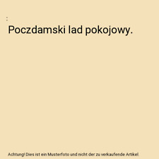 Poczdamski lad pokojowy. na sprzedaż  Wysyłka do Poland